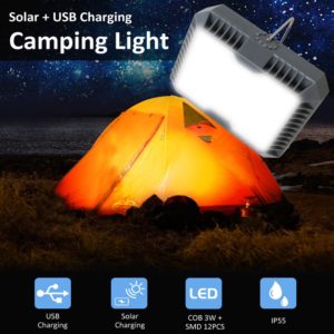LAMPE SOLAIRE CAMPING