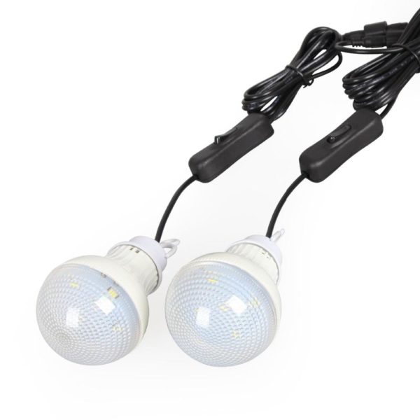 Kit Éclairage LED avec Panneau Solaire Extérieur ou Intérieur - Trendszy.com