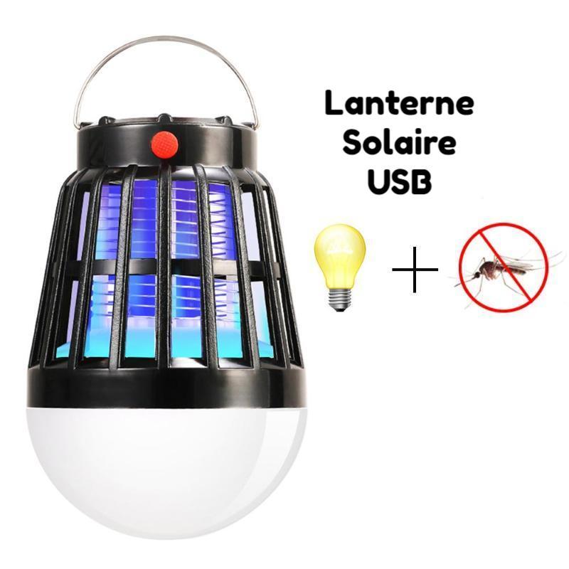 LANTERNE SOLAIRE LAMPE ANTI-MOUSTIQUE - Trendszy.com