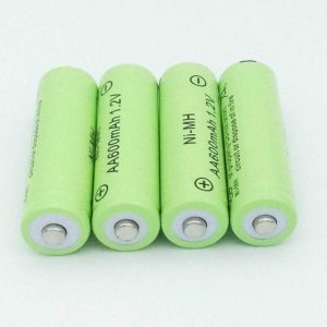 PILE SOLAIRE RECHARGEABLE AA 600mAh 1,2V