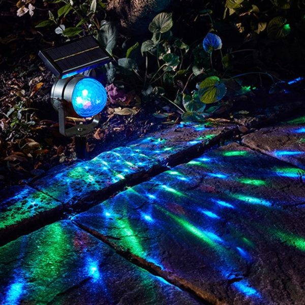 Spot Solaire de Jardin Décoration LED Multicolore - Trendszy.com